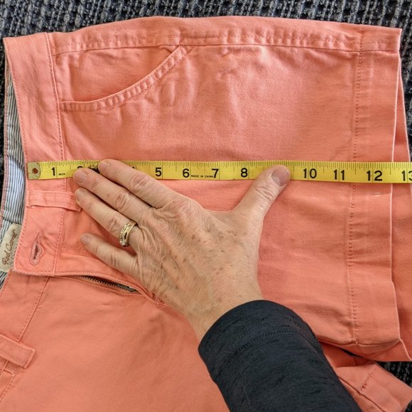 Red Camel Shorts Lightweight Jeans Juniors Sz 11 – orange/peach - Picture 13 of 16